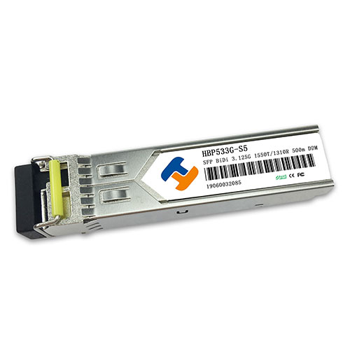 SFP 3.125G 单纤 1550nm TX / 1310nm RX 500m