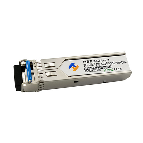 SFP 1.25G 单纤 1310nm TX / 1490nm RX 10km